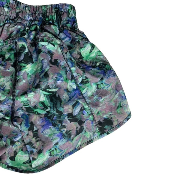 Lululemon Track That Mid-Rise  Short 5" Rapid Flourish Multi Side 2 Athletic - Picture 11 of 15